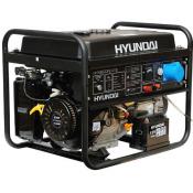 Бензиновый генератор Hyundai HHY 9000FE ATS + колёса + счётчик моточасов