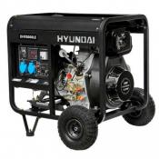 Дизельный генератор Hyundai DHY 8000LE + колёса